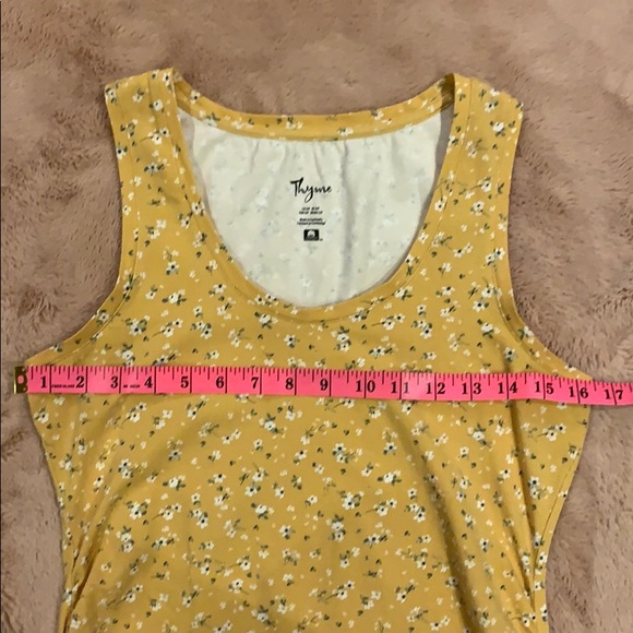 Yellow maternity dress - Picture 6 of 6